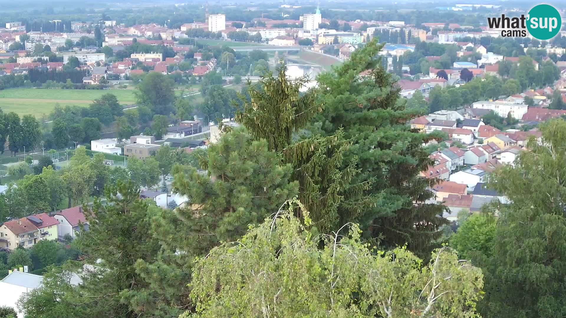 Web kamera Karlovac – Dvorac Dubovac uživo