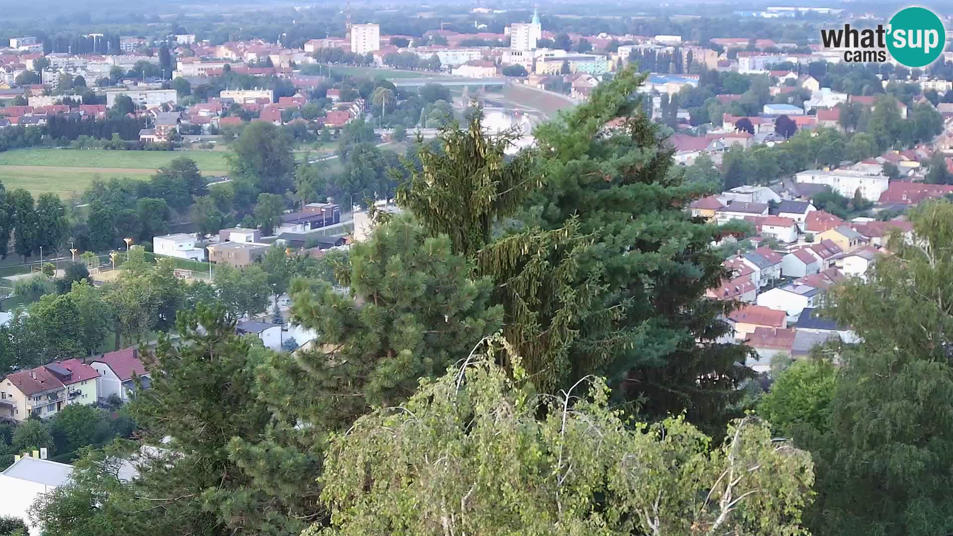 Webcam Karlovac Château Dubovac – Vue en direct de ce monument historique