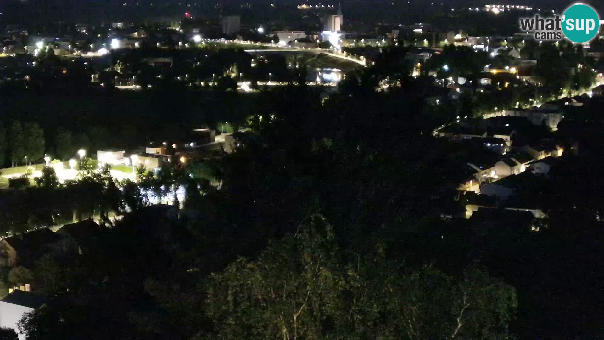 Web kamera Karlovac – Dvorac Dubovac uživo