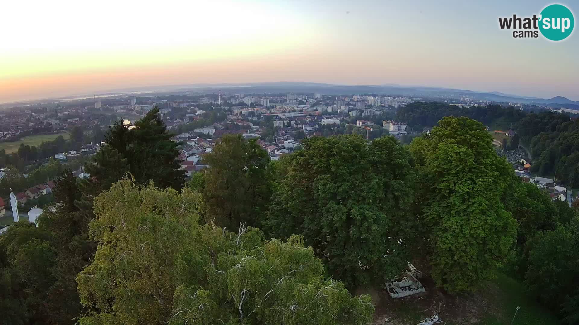 Webcam Karlovac Dubovac Castle – Live View of Karlovac’s Historic Landmark