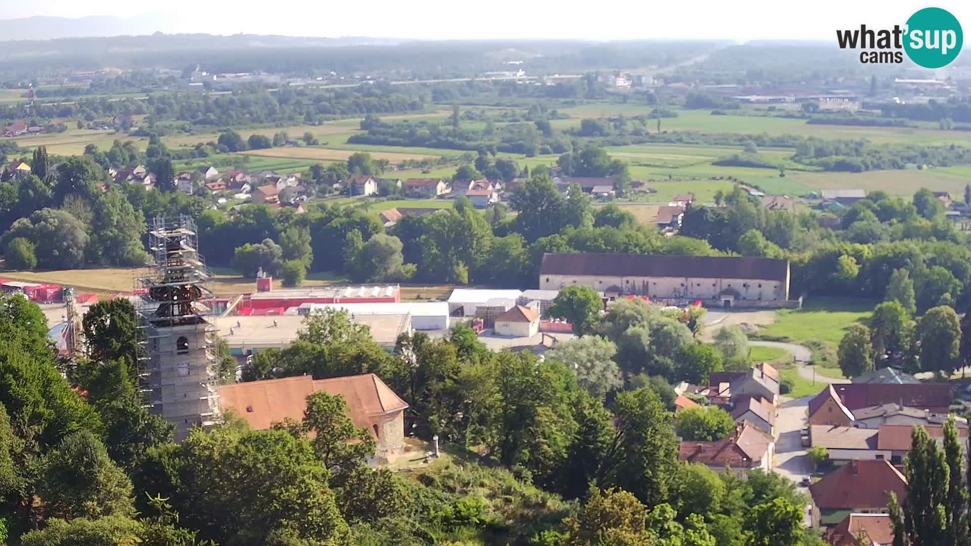 Webcam Castello Dubovac Karlovac – Vista Live sul Castello Storico