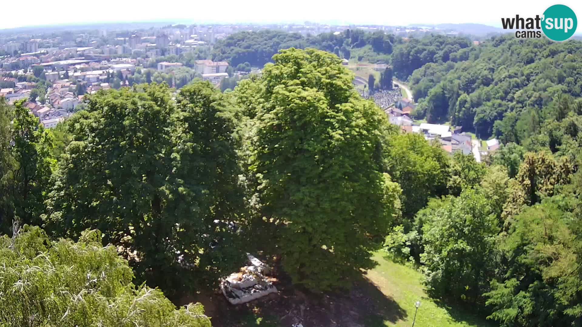 Webcam Karlstadt Burg Dubovac – Liveblick auf das historische Wahrzeichen