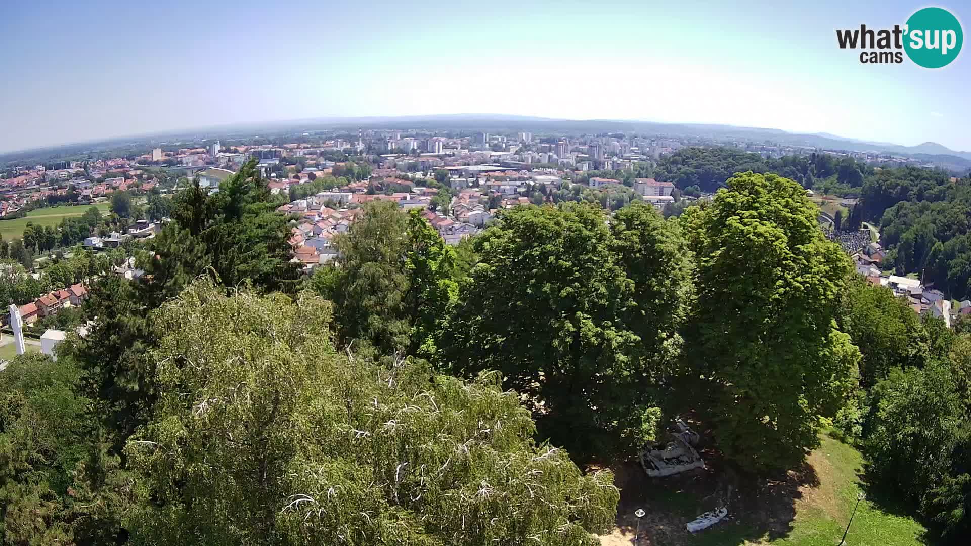 Webcam Castillo Dubovac Karlovac – Vista en directo del histórico castillo