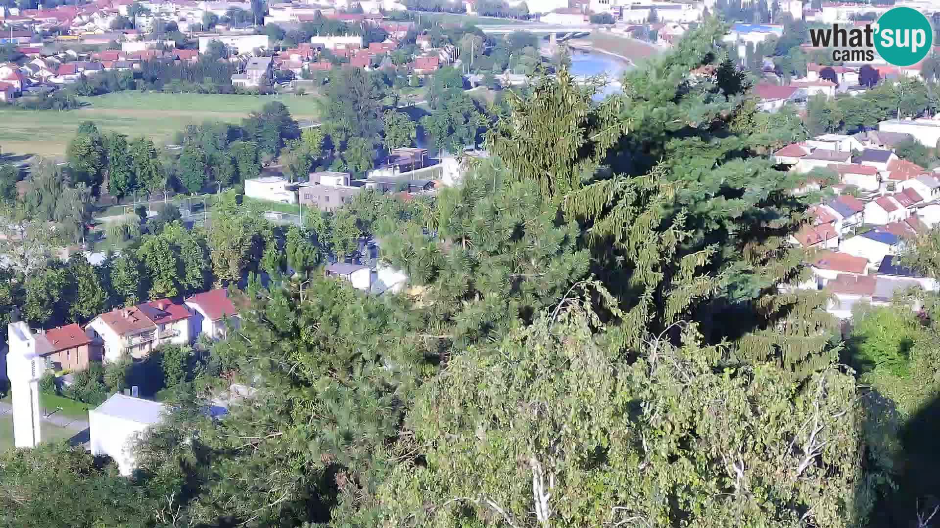 Spletna kamera Karlovac Dubovac grad – Pogled v živo na zgodovinsko znamenitost Karlovca