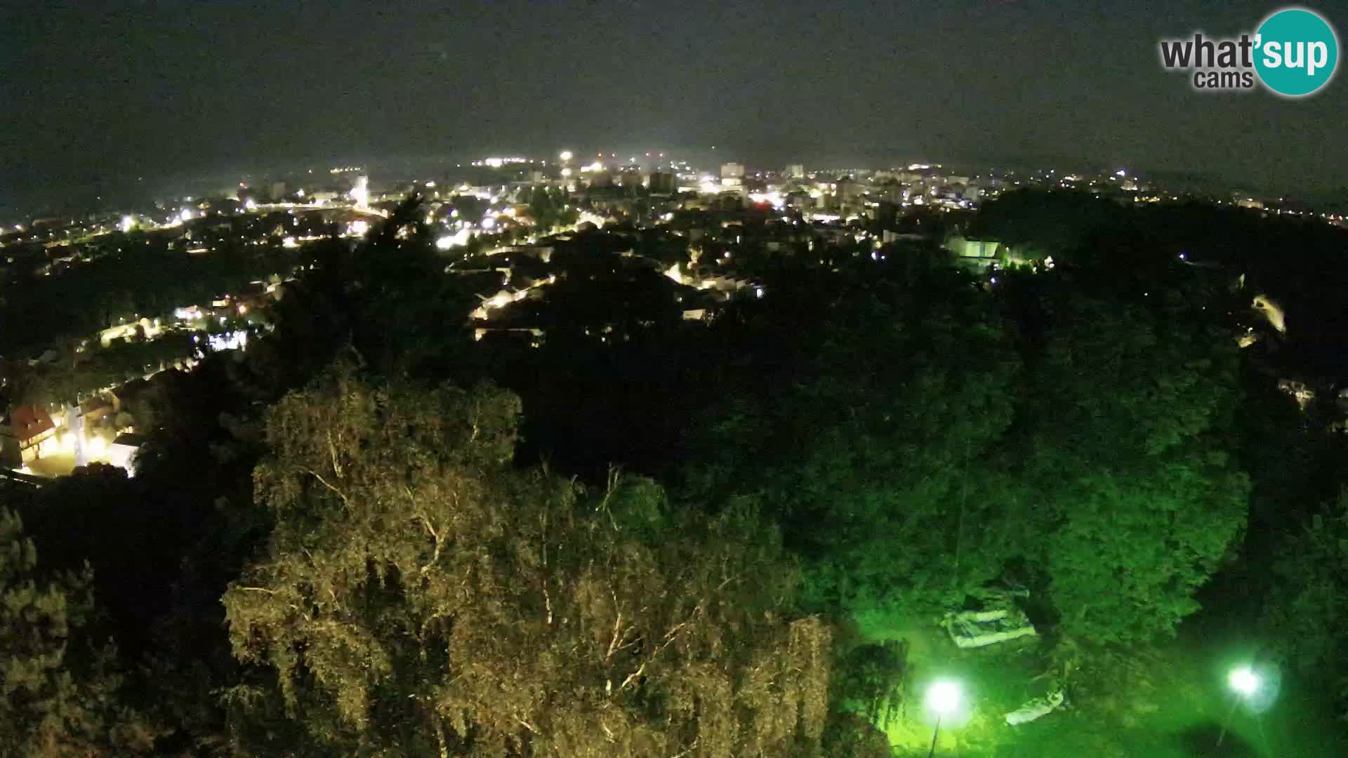 Webcam Karlovac Château Dubovac – Vue en direct de ce monument historique