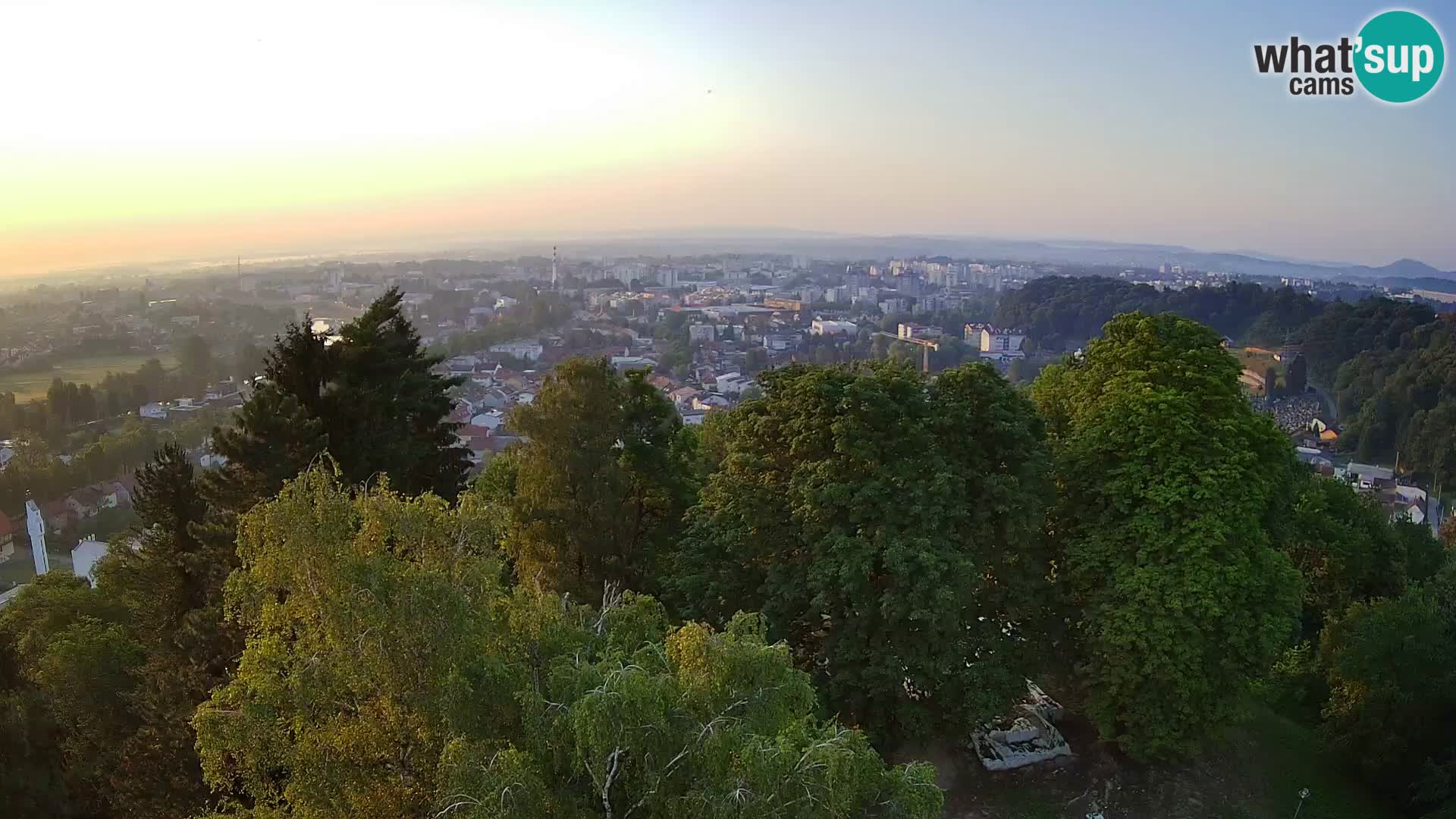 Webcam Karlovac Château Dubovac – Vue en direct de ce monument historique