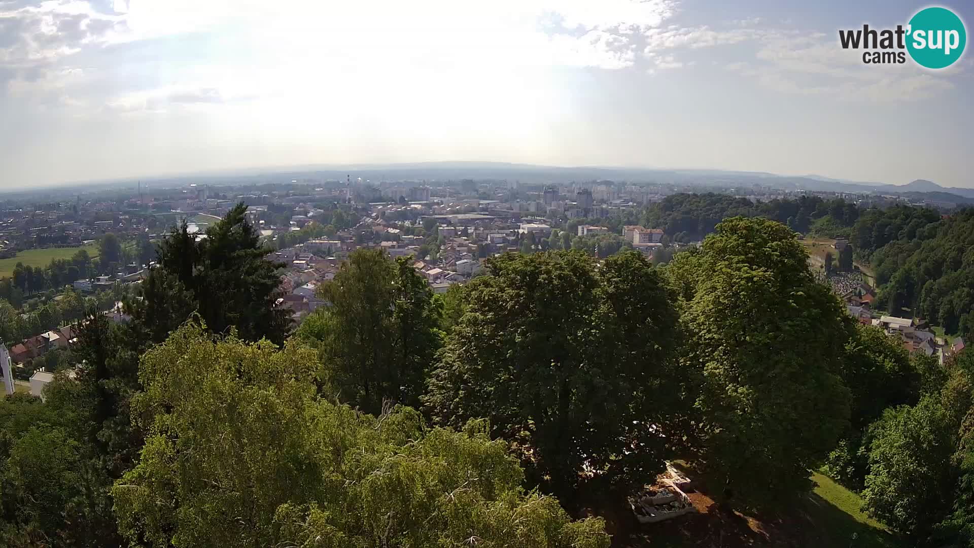 Webcam Karlovac Château Dubovac – Vue en direct de ce monument historique
