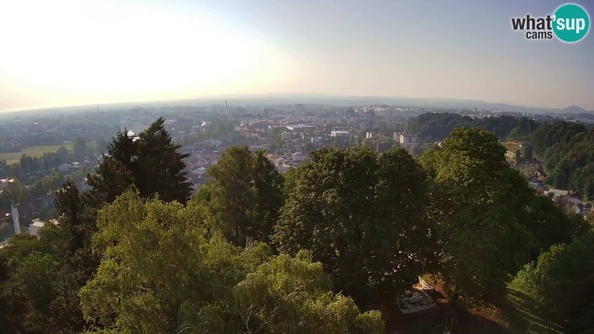 Webcam Karlovac Château Dubovac – Vue en direct de ce monument historique