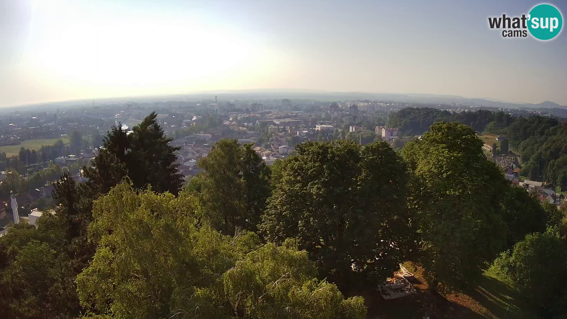 Webcam Karlovac Château Dubovac – Vue en direct de ce monument historique