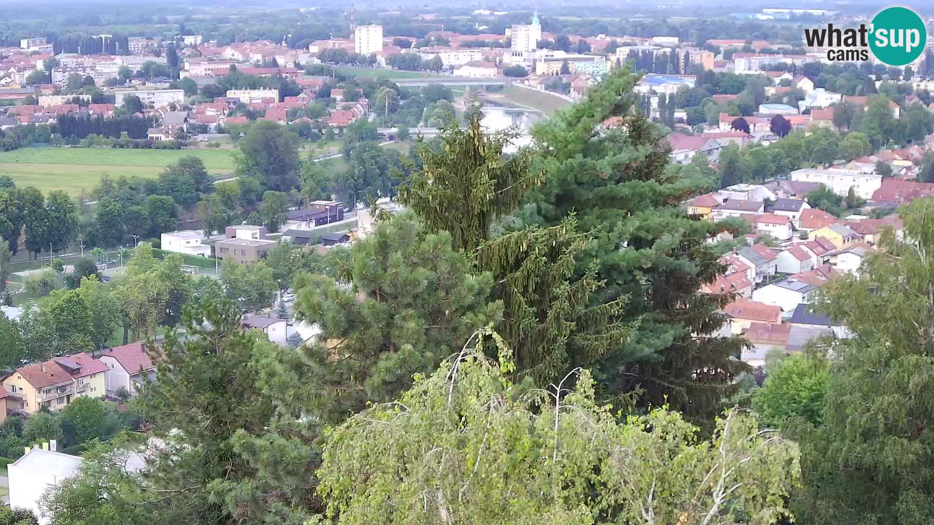 Webcam Karlovac Château Dubovac – Vue en direct de ce monument historique