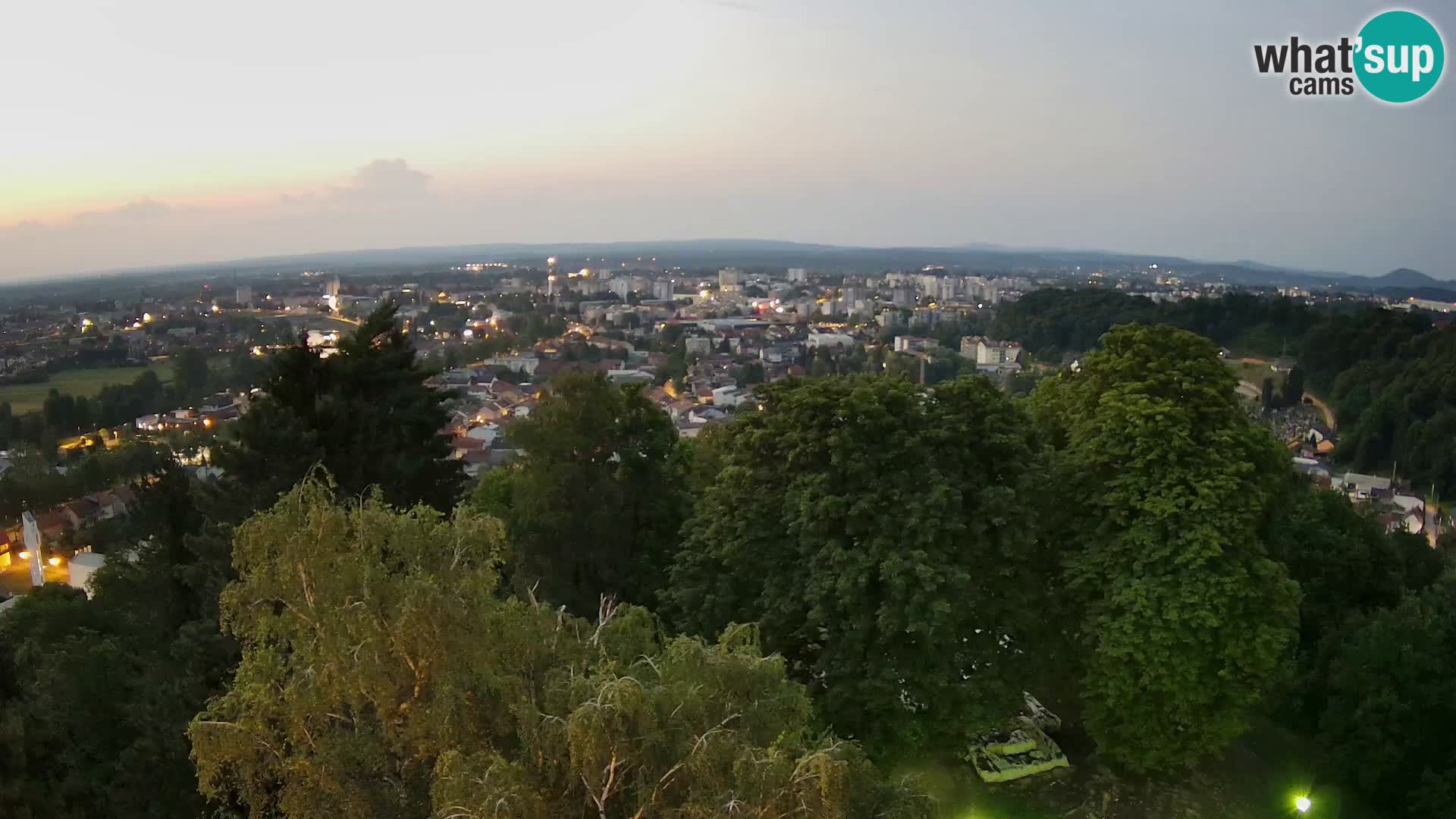 Webcam Karlovac Dubovac Castle – Live View of Karlovac’s Historic Landmark