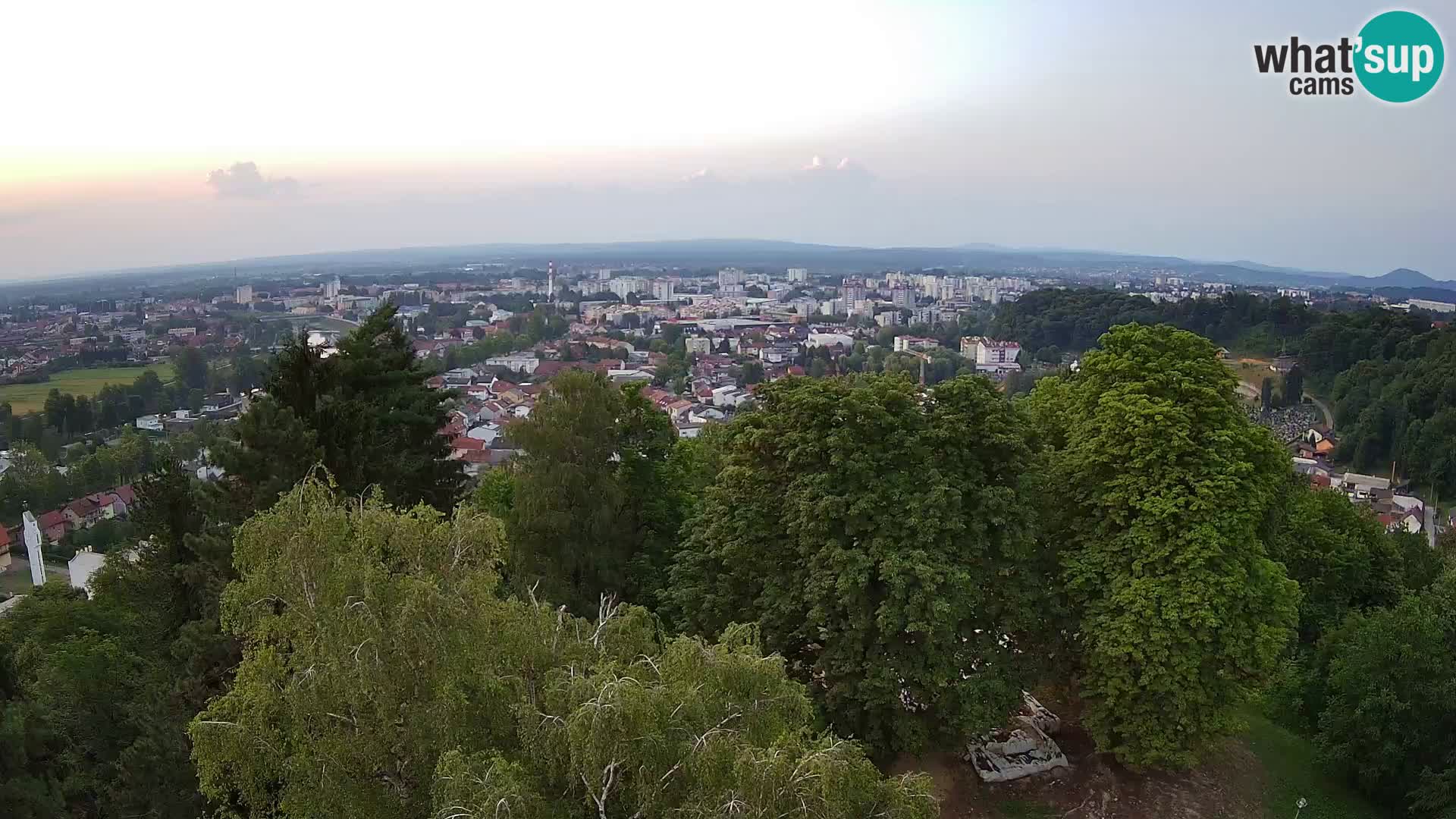 Webcam Karlovac Dubovac Castle – Live View of Karlovac’s Historic Landmark