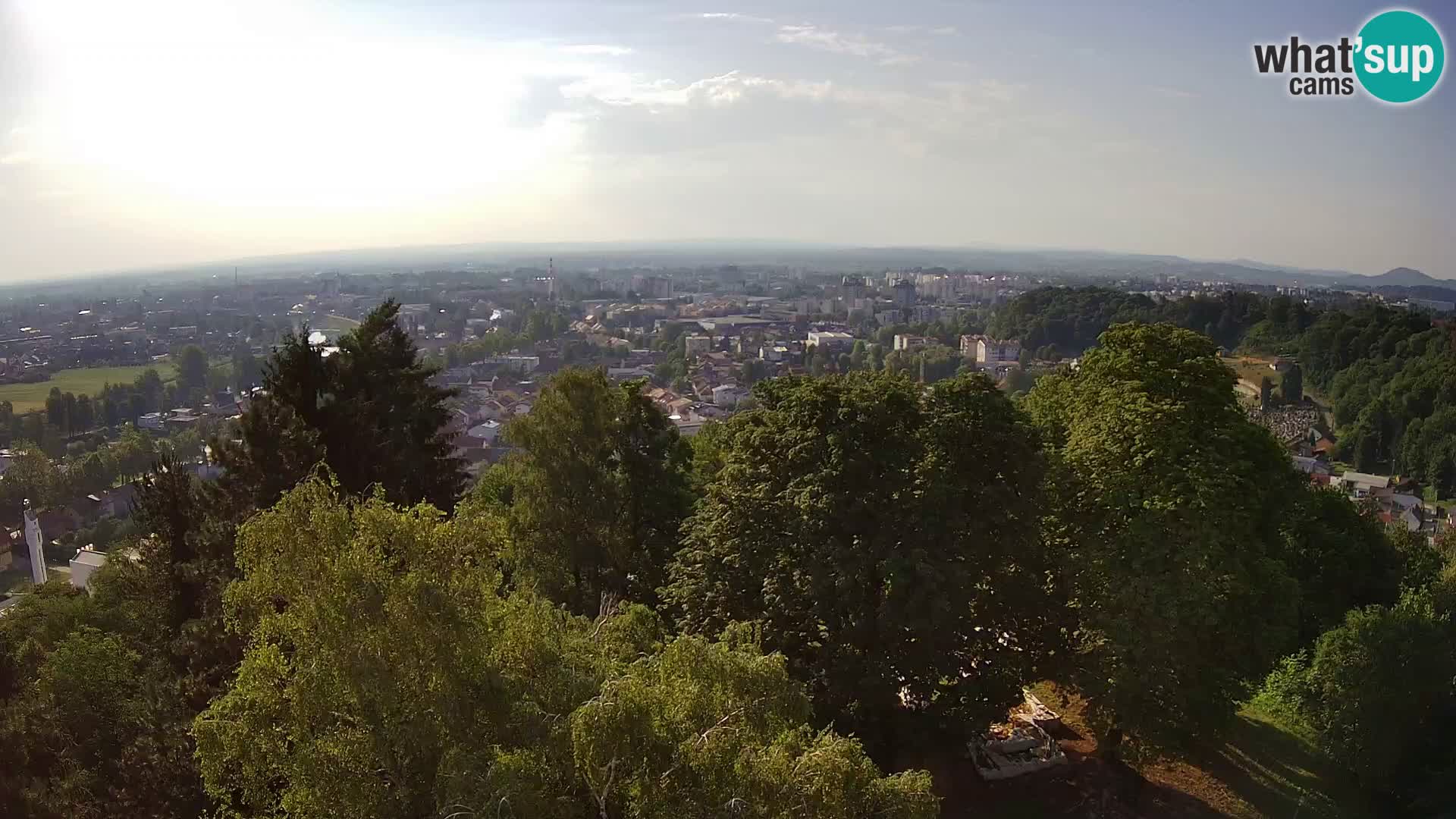 Webcam Karlovac Château Dubovac – Vue en direct de ce monument historique