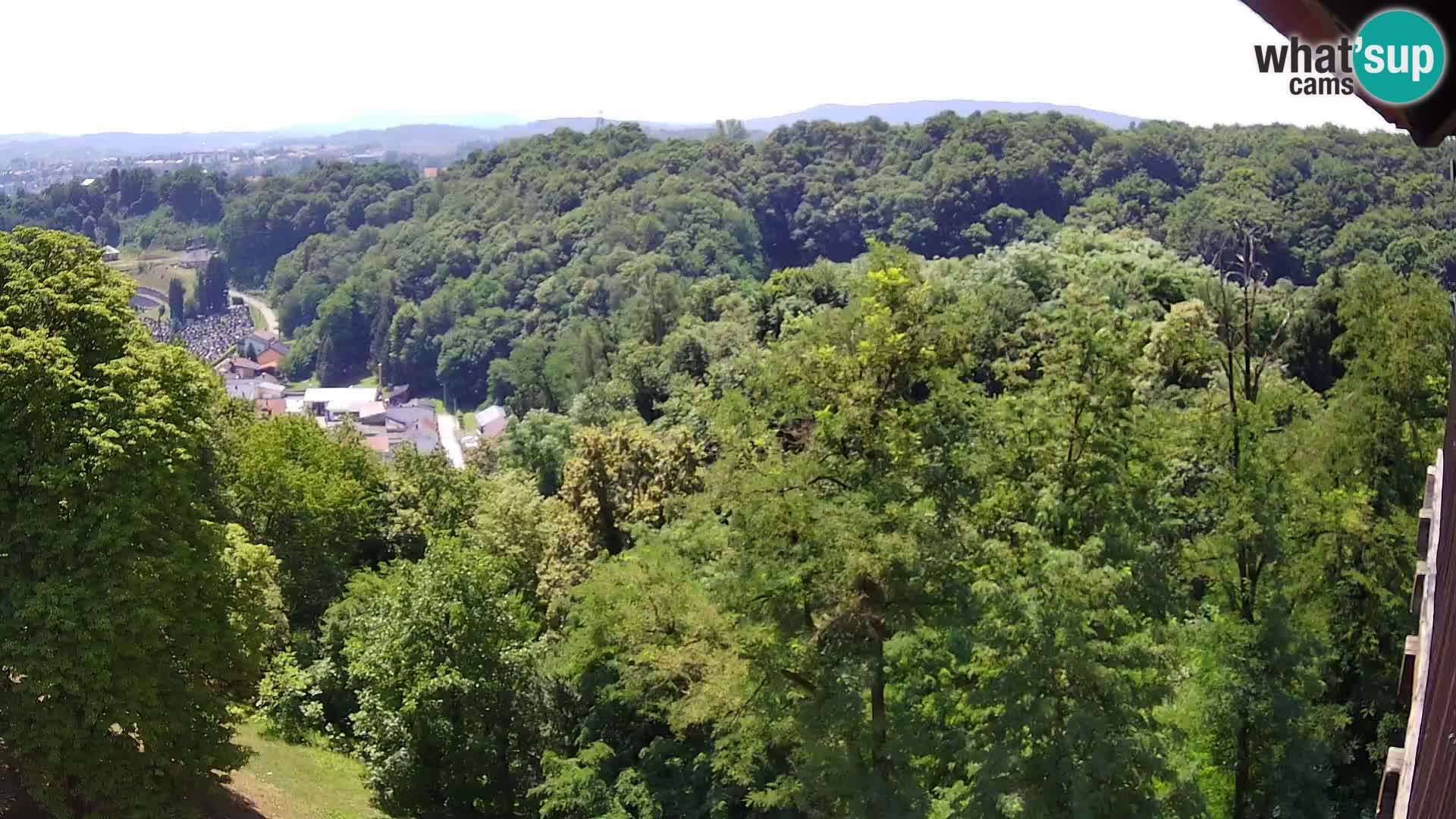Web kamera Karlovac – Dvorac Dubovac uživo