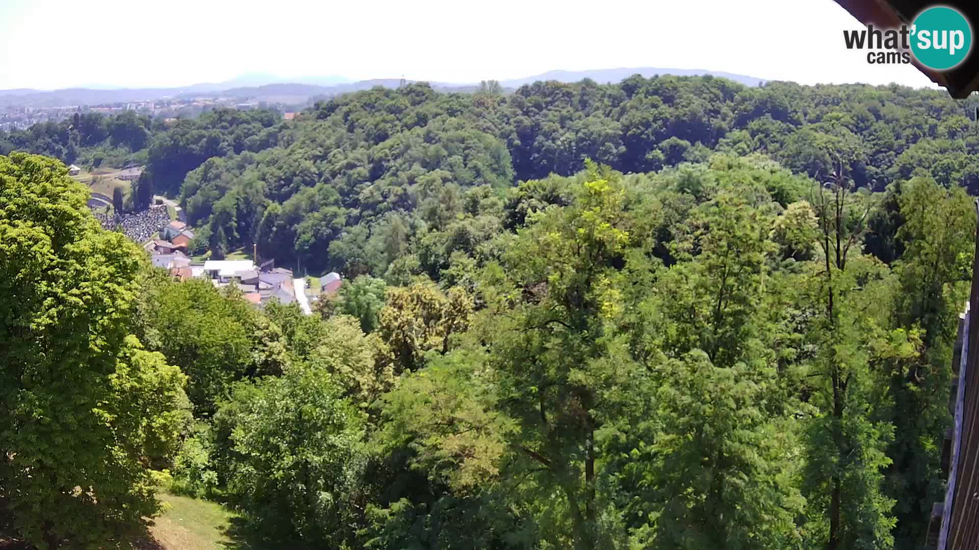 Webcam Karlovac Château Dubovac – Vue en direct de ce monument historique