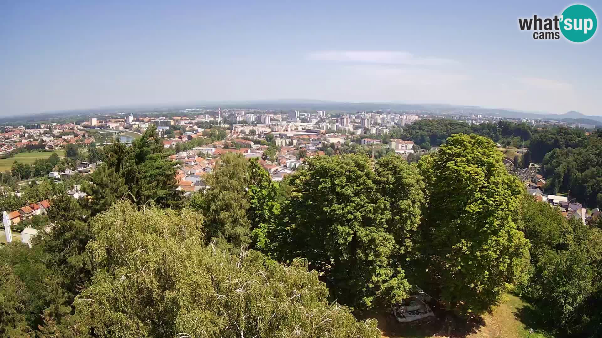 Webcam Karlovac Château Dubovac – Vue en direct de ce monument historique