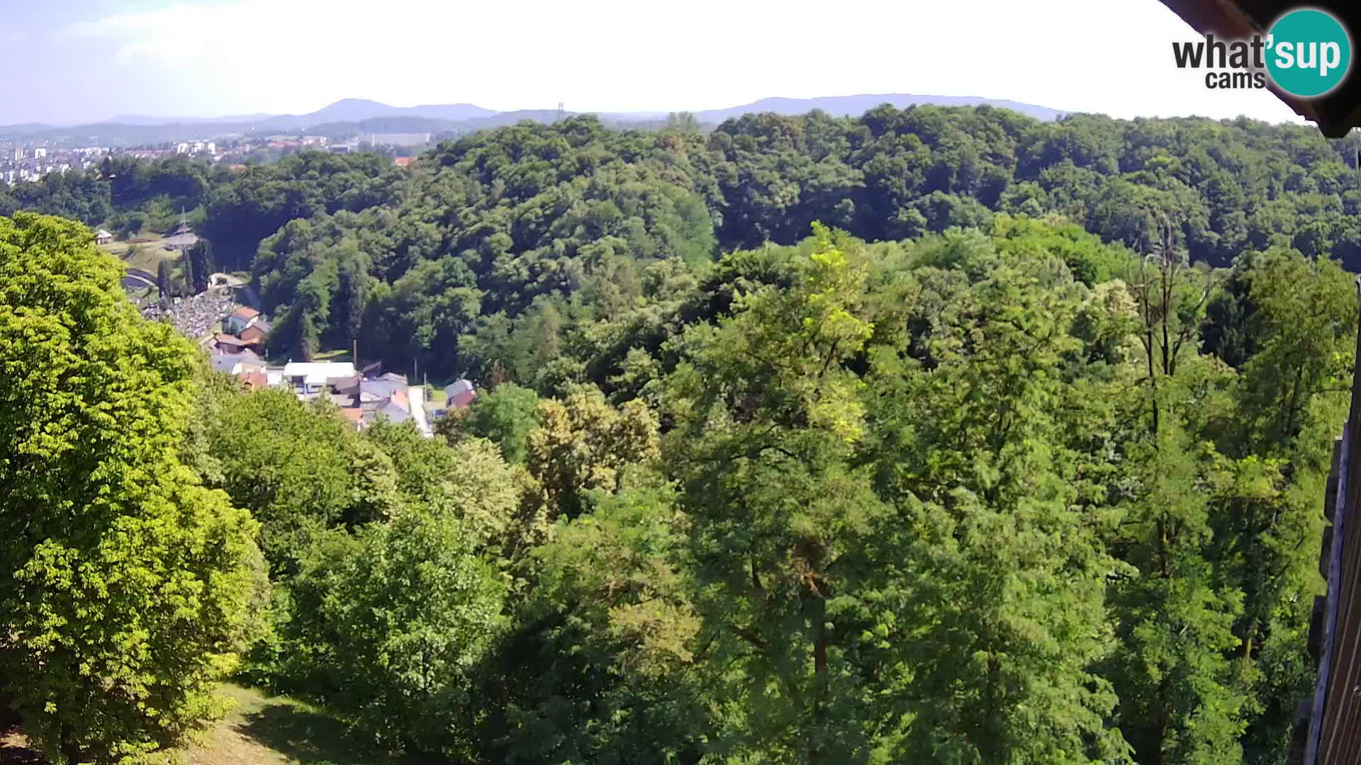 Webcam Castello Dubovac Karlovac – Vista Live sul Castello Storico