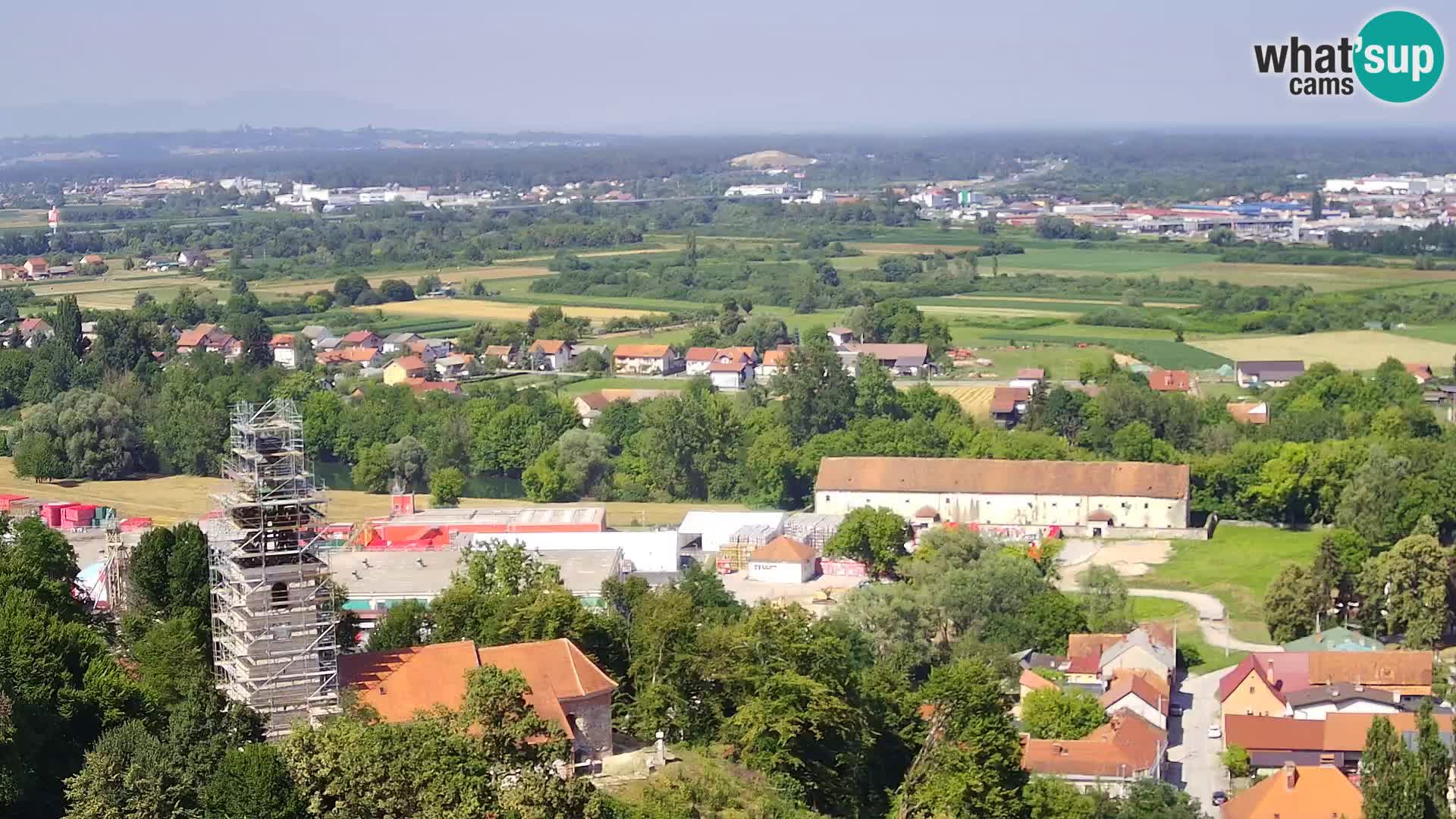 Webcam Castello Dubovac Karlovac – Vista Live sul Castello Storico