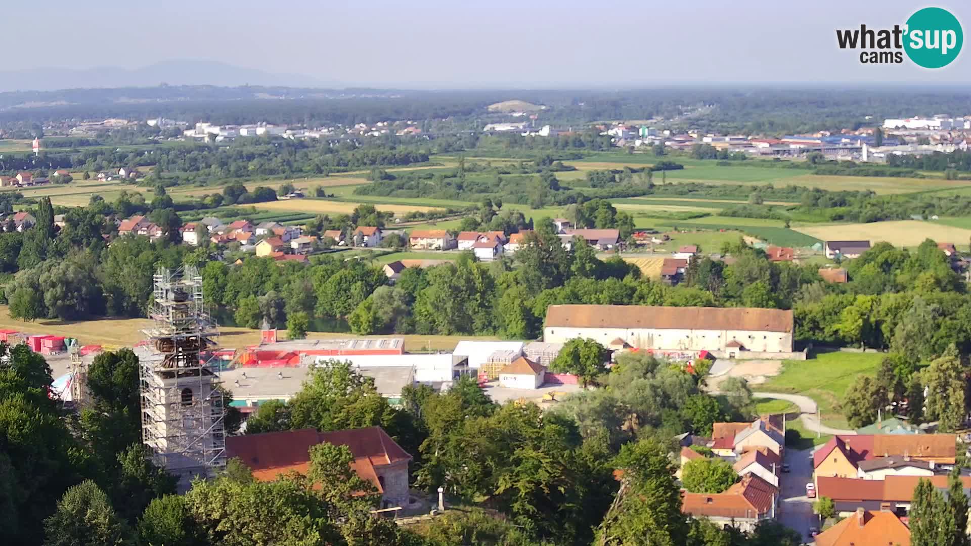 Webcam Karlovac Dubovac Castle – Live View of Karlovac’s Historic Landmark