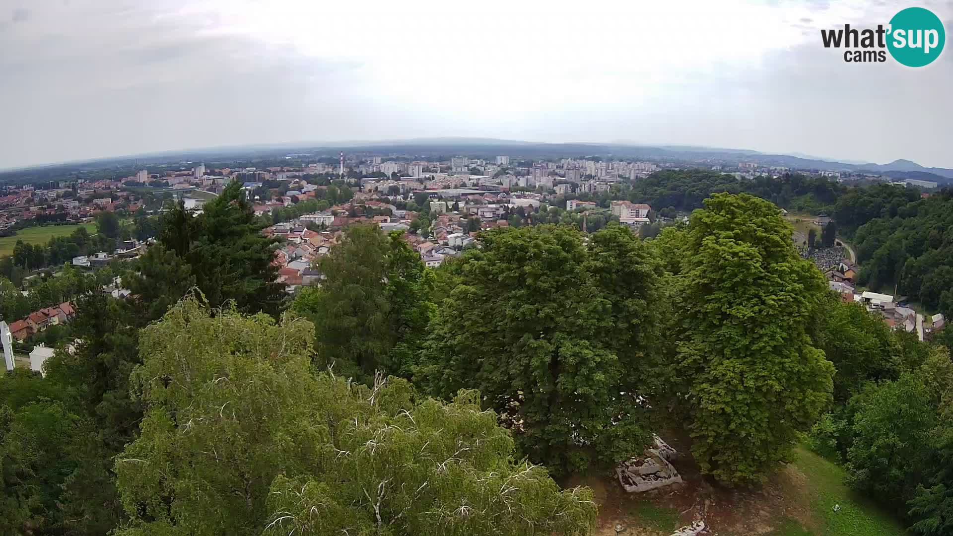 Webcam Karlovac Dubovac Castle – Live View of Karlovac’s Historic Landmark