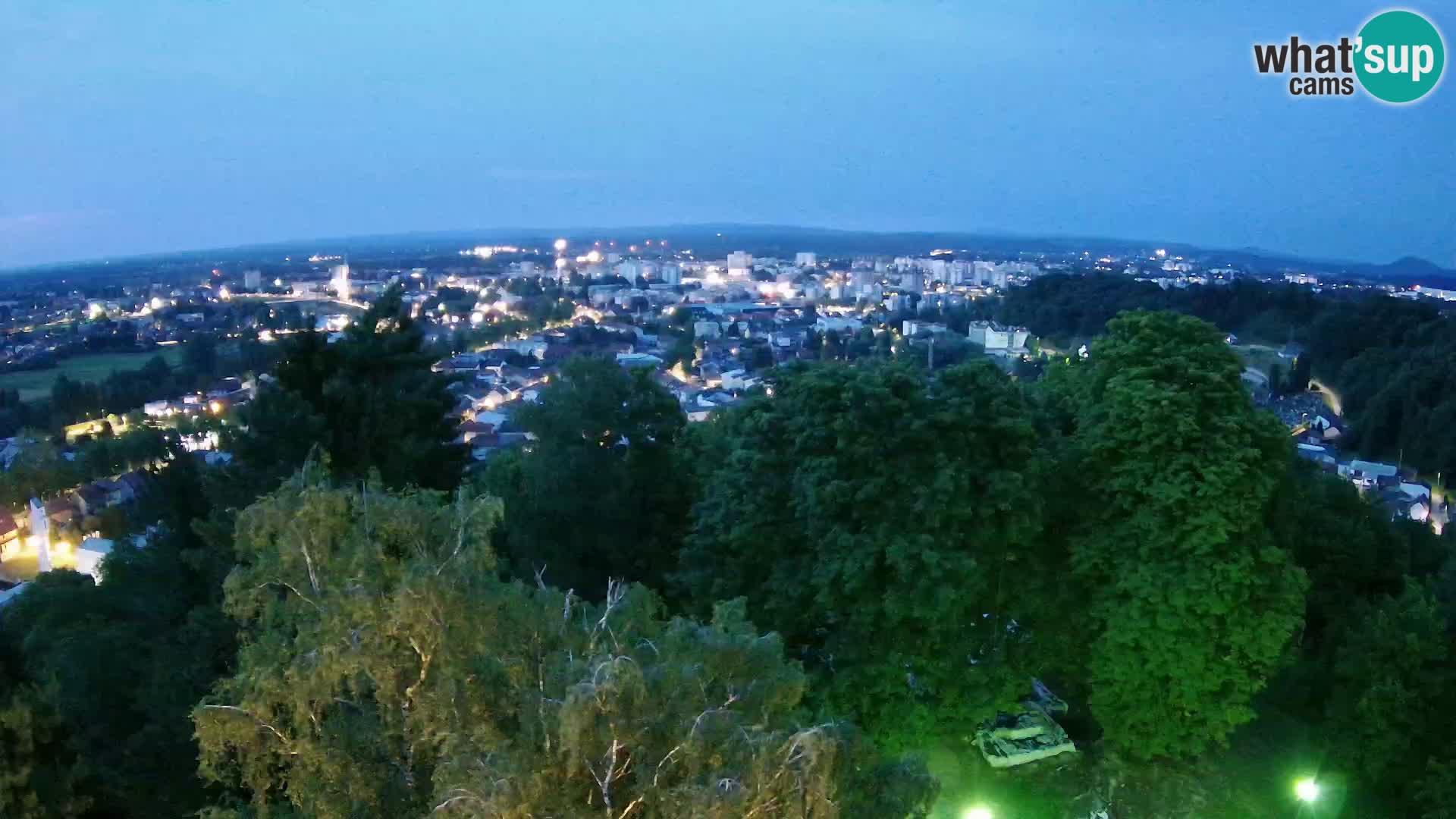 Webcam Karlovac Château Dubovac – Vue en direct de ce monument historique