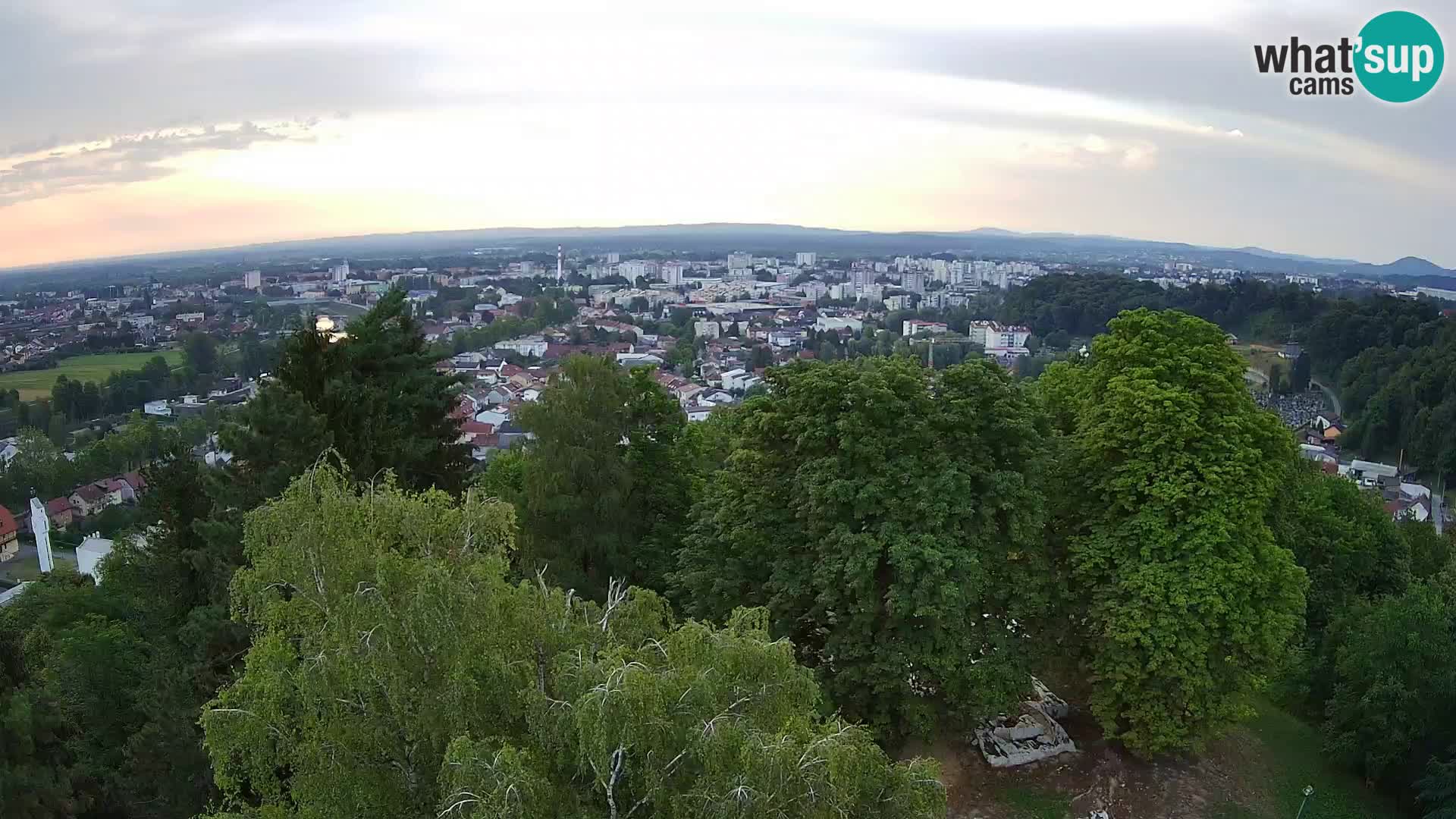 Webcam Castello Dubovac Karlovac – Vista Live sul Castello Storico