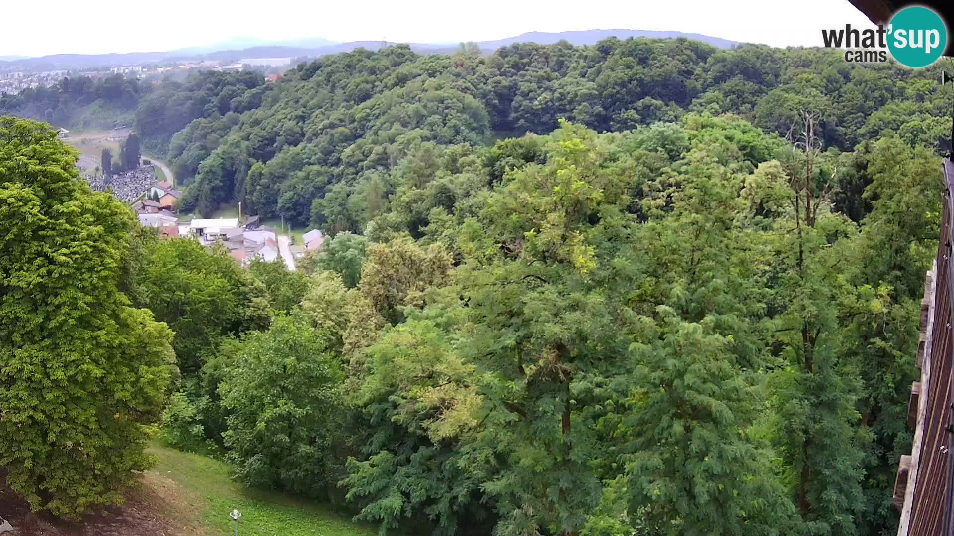 Webcam Karlovac Dubovac Castle – Live View of Karlovac’s Historic Landmark