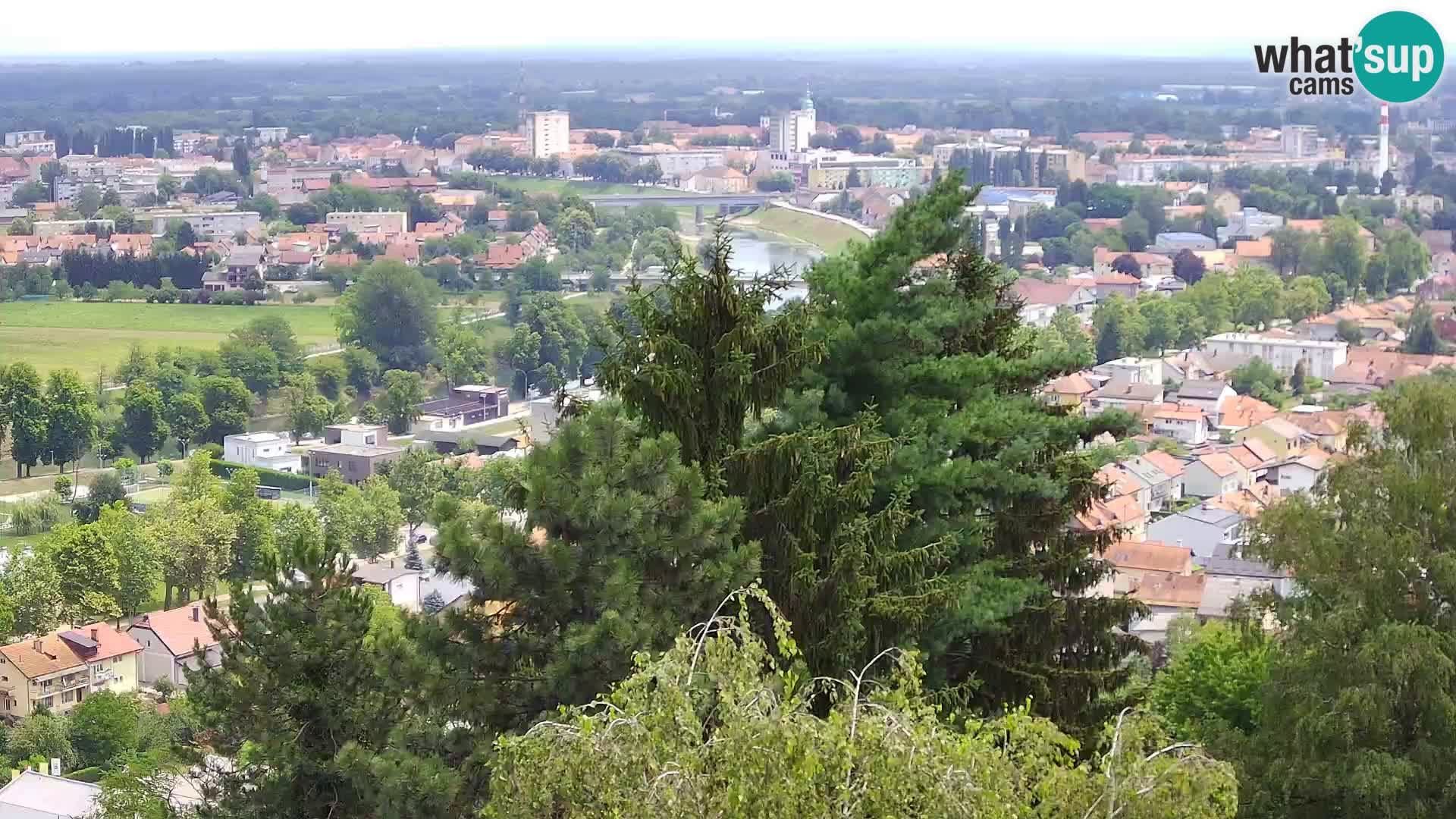 Webcam Karlovac Château Dubovac – Vue en direct de ce monument historique