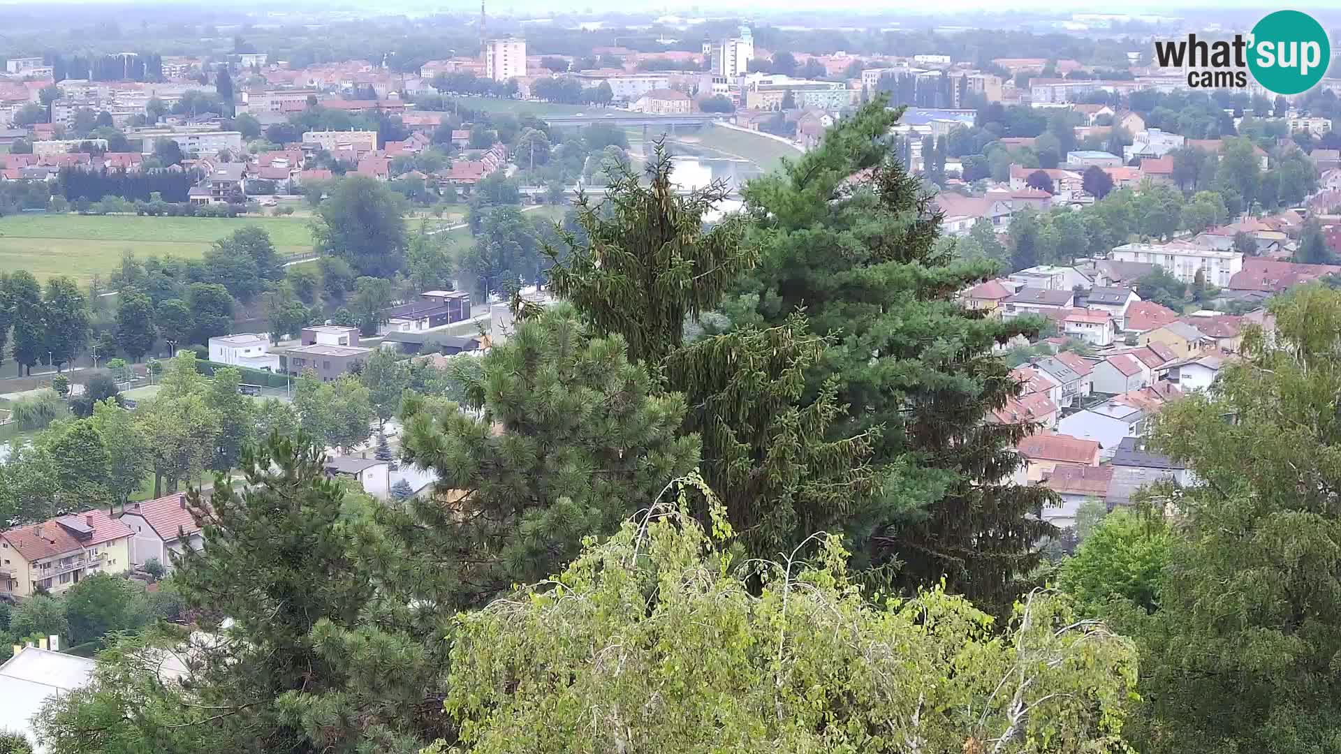 Webcam Karlovac Château Dubovac – Vue en direct de ce monument historique