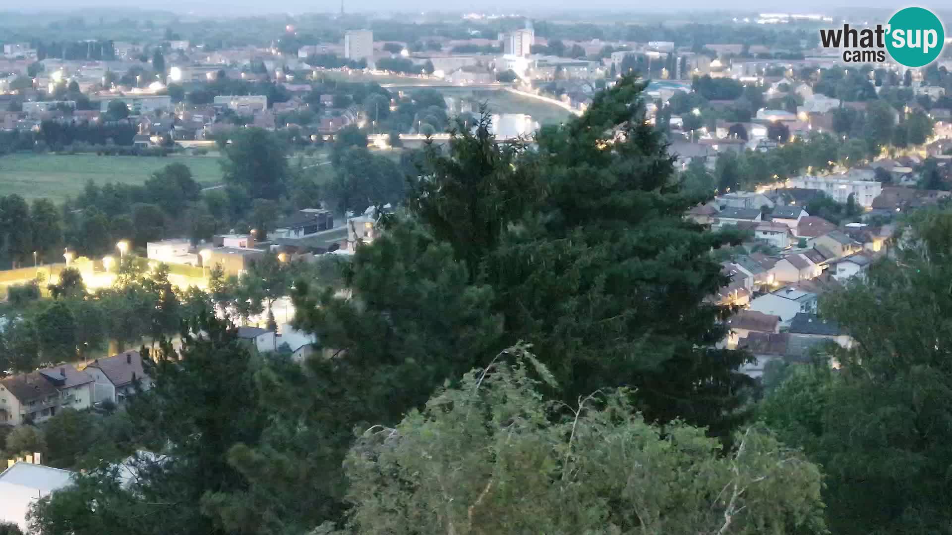 Webcam Karlovac Château Dubovac – Vue en direct de ce monument historique