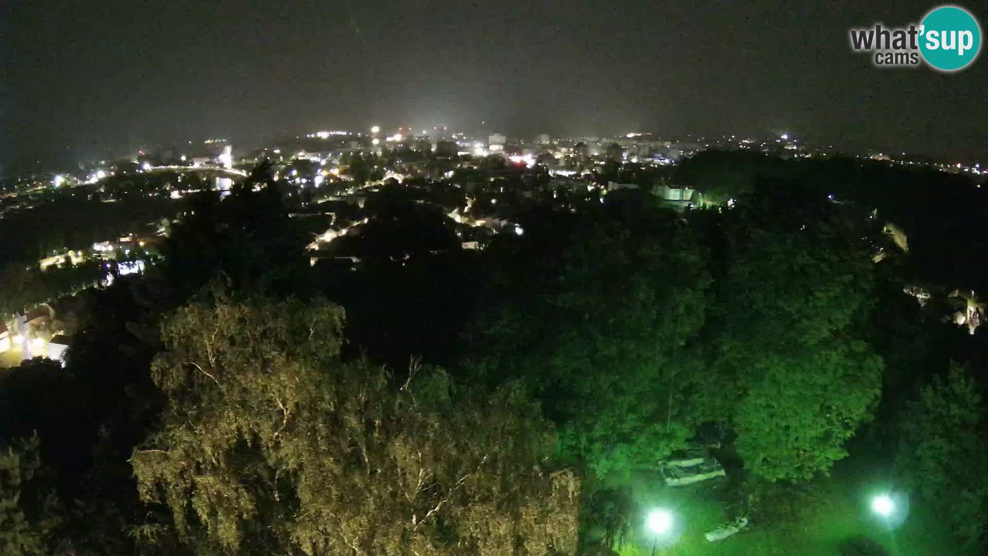 Webcam Karlovac Château Dubovac – Vue en direct de ce monument historique