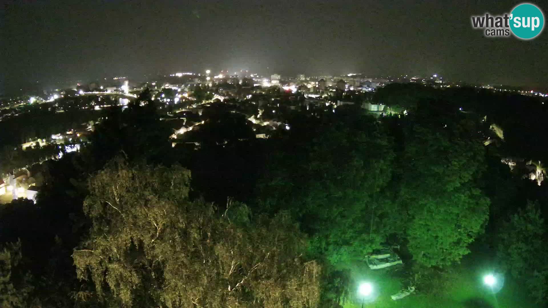 Webcam Karlovac Dubovac Castle – Live View of Karlovac’s Historic Landmark