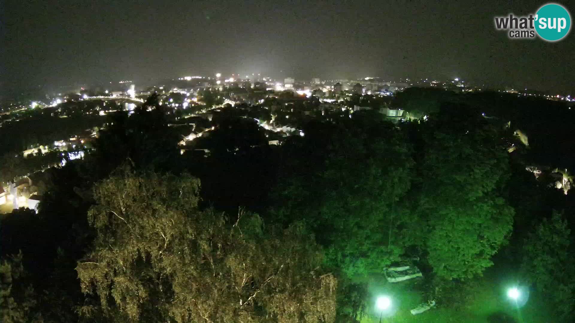 Webcam Karlovac Dubovac Castle – Live View of Karlovac’s Historic Landmark
