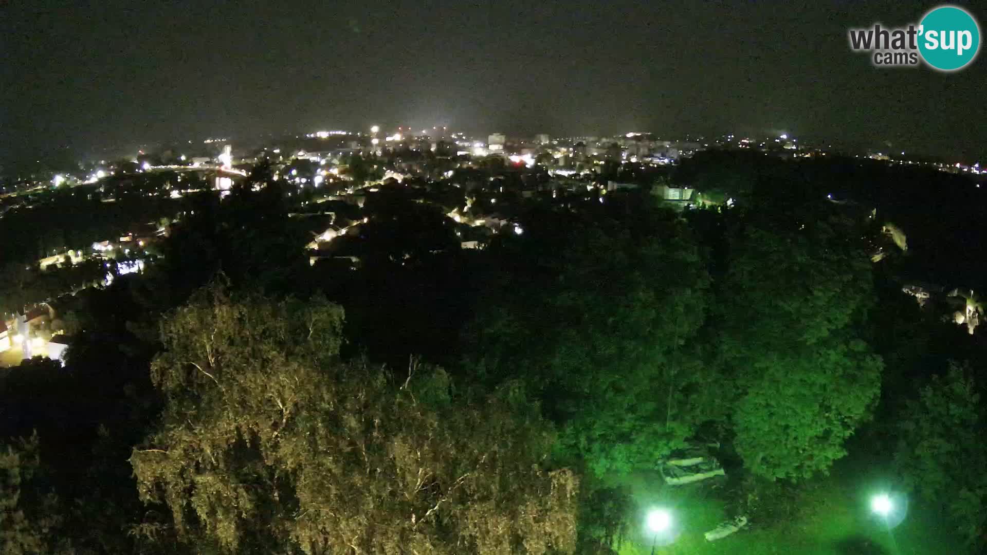 Webcam Karlovac Château Dubovac – Vue en direct de ce monument historique