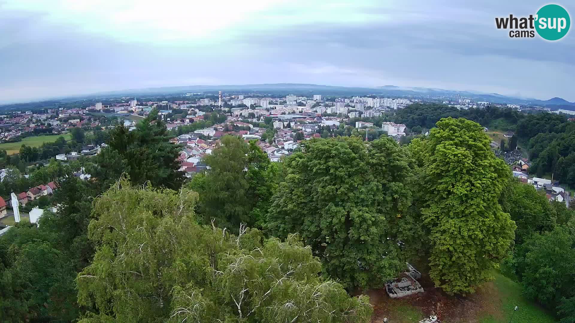 Webcam Karlovac Château Dubovac – Vue en direct de ce monument historique