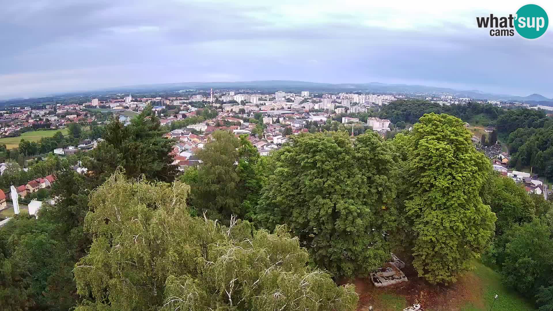 Webcam Castello Dubovac Karlovac – Vista Live sul Castello Storico