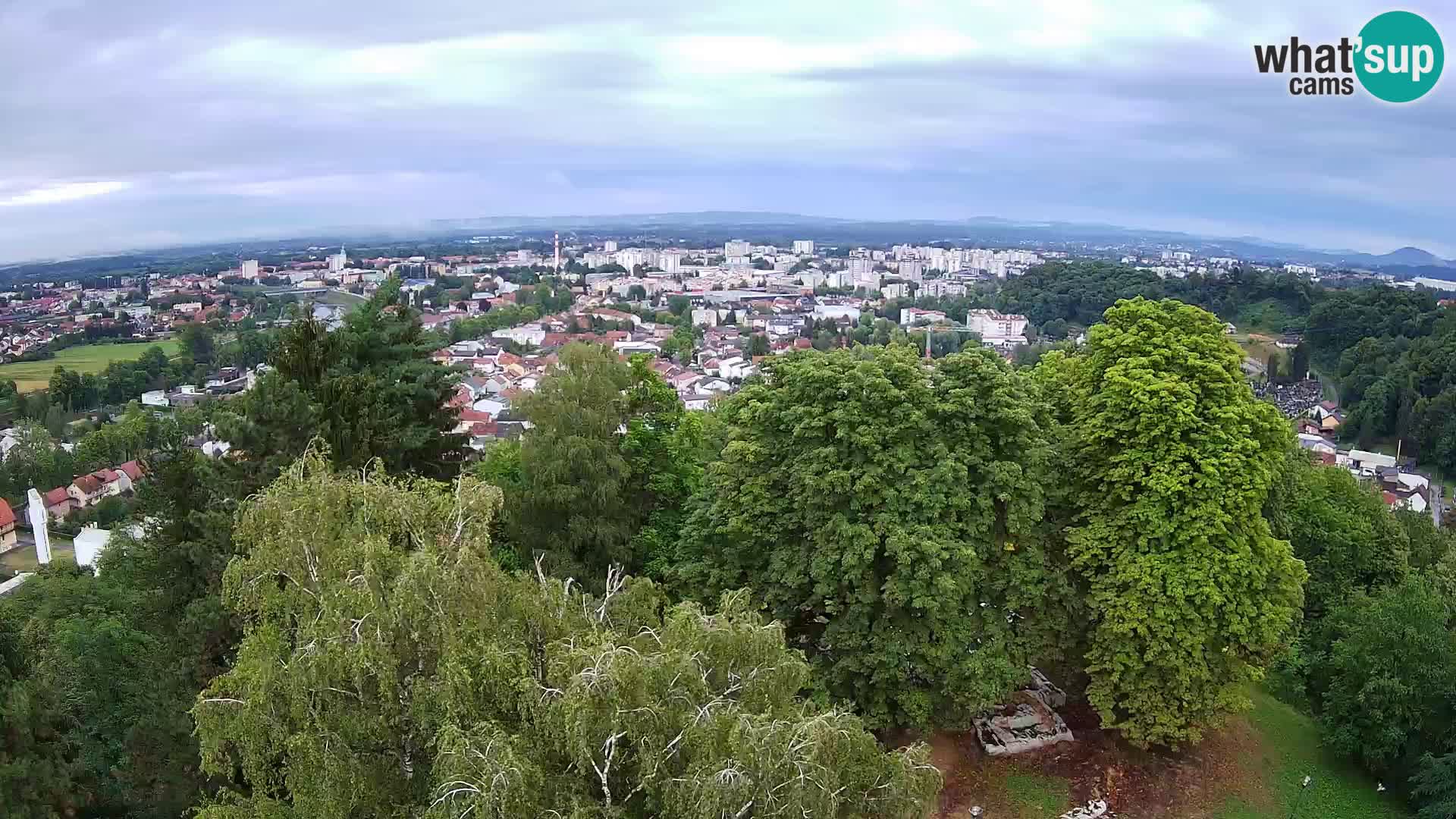 Webcam Castello Dubovac Karlovac – Vista Live sul Castello Storico
