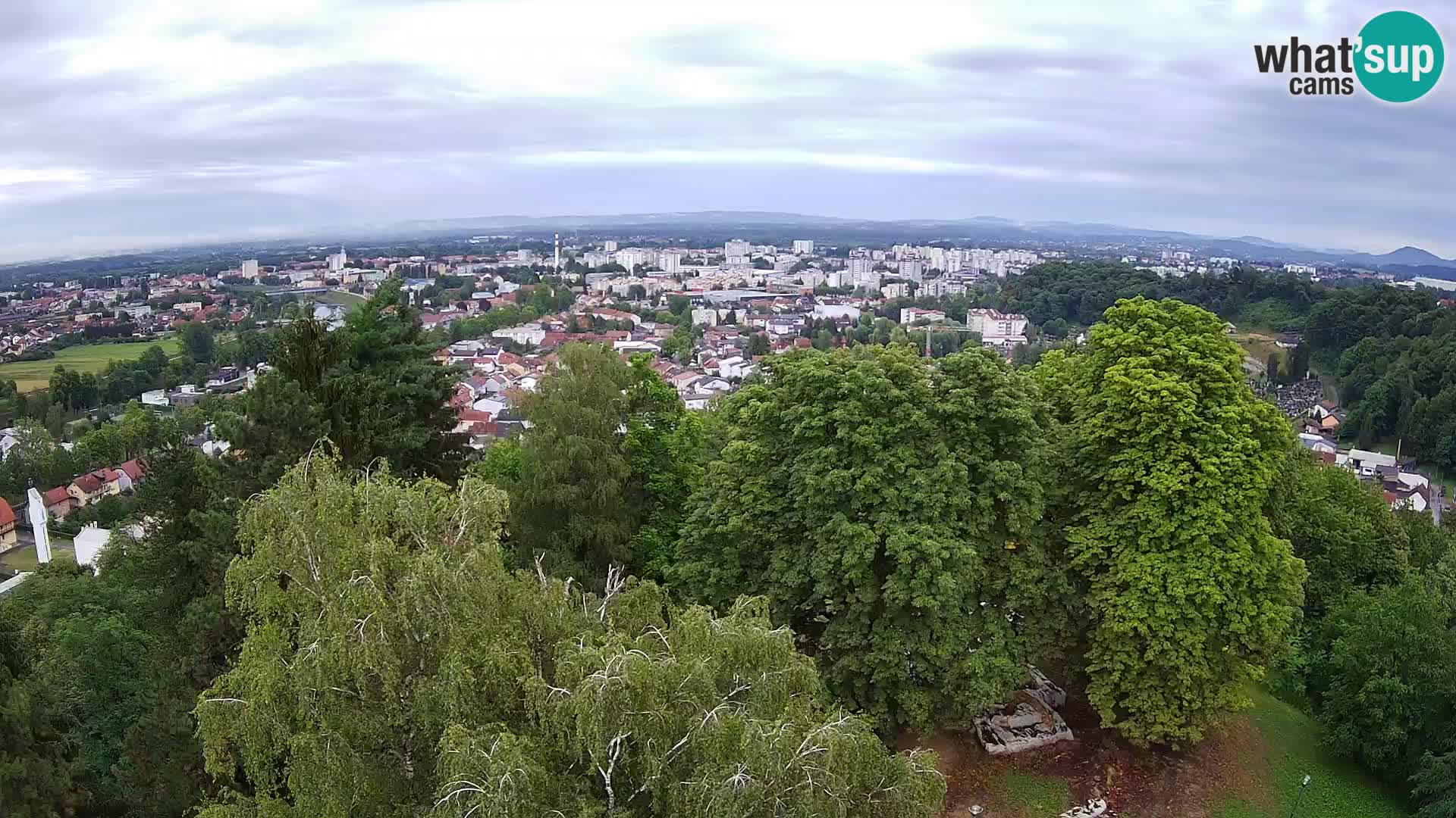 Webcam Castillo Dubovac Karlovac – Vista en directo del histórico castillo