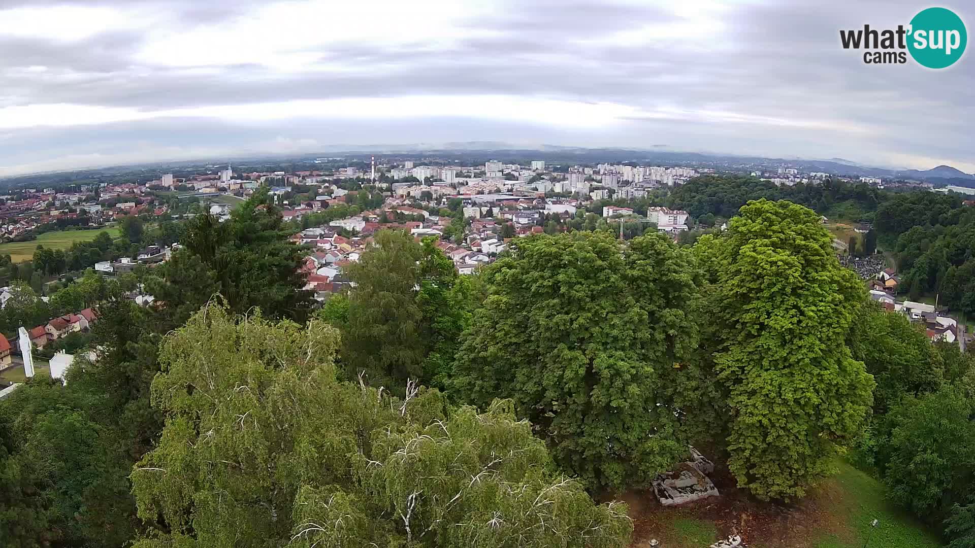 Webcam Castillo Dubovac Karlovac – Vista en directo del histórico castillo