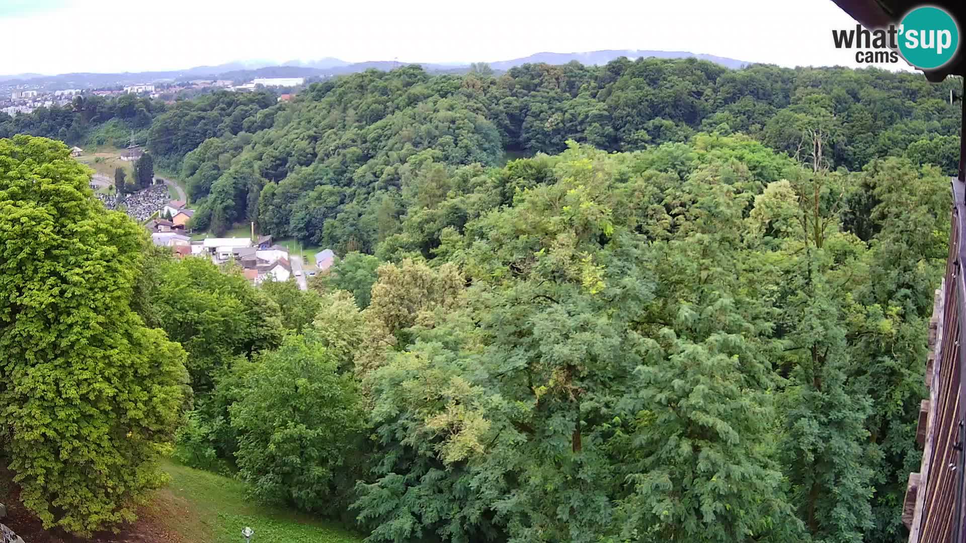 Webcam Castello Dubovac Karlovac – Vista Live sul Castello Storico