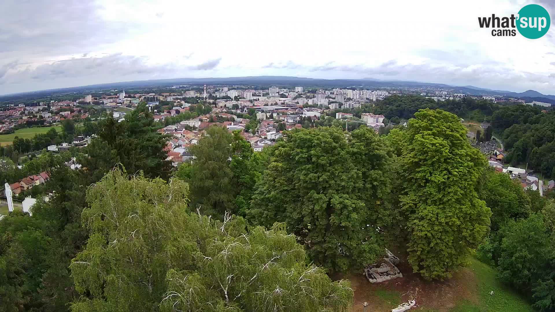 Webcam Karlovac Dubovac Castle – Live View of Karlovac’s Historic Landmark