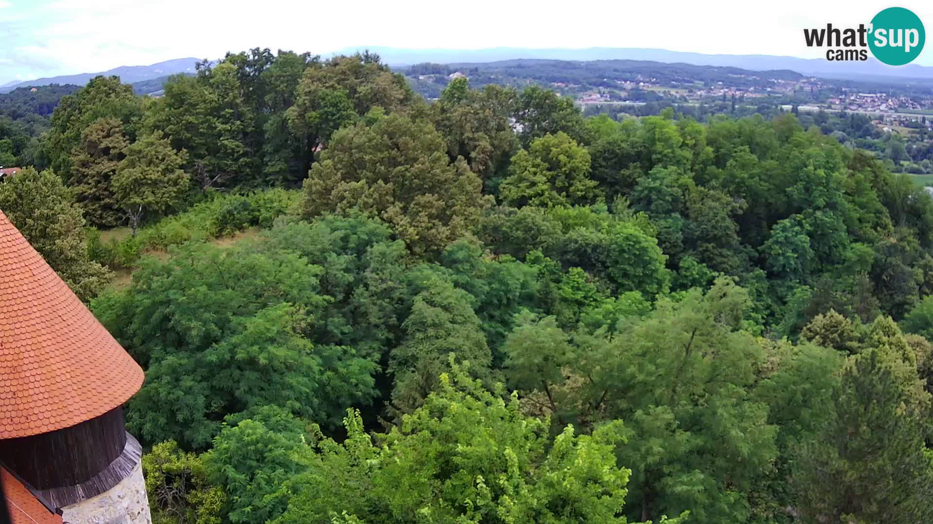 Webcam Karlovac Château Dubovac – Vue en direct de ce monument historique