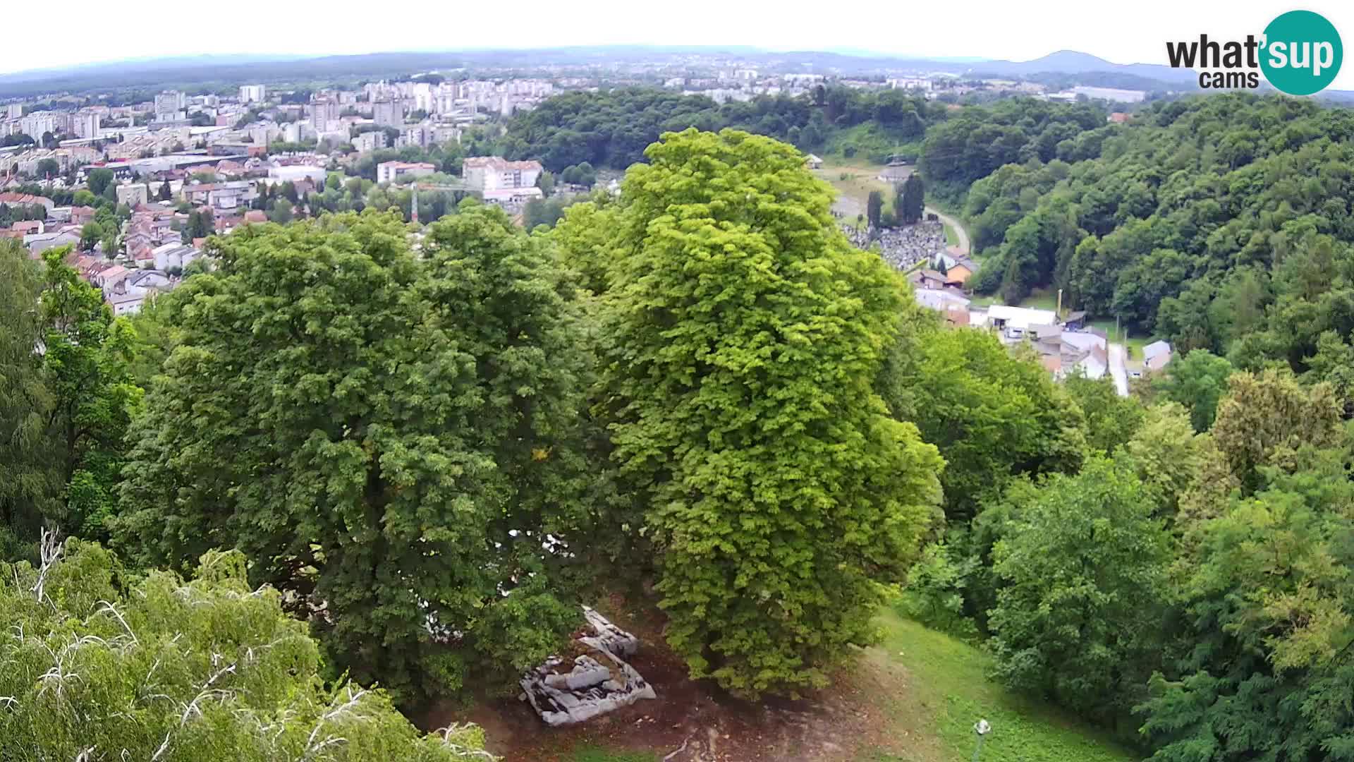 Webcam Karlovac Dubovac Castle – Live View of Karlovac’s Historic Landmark
