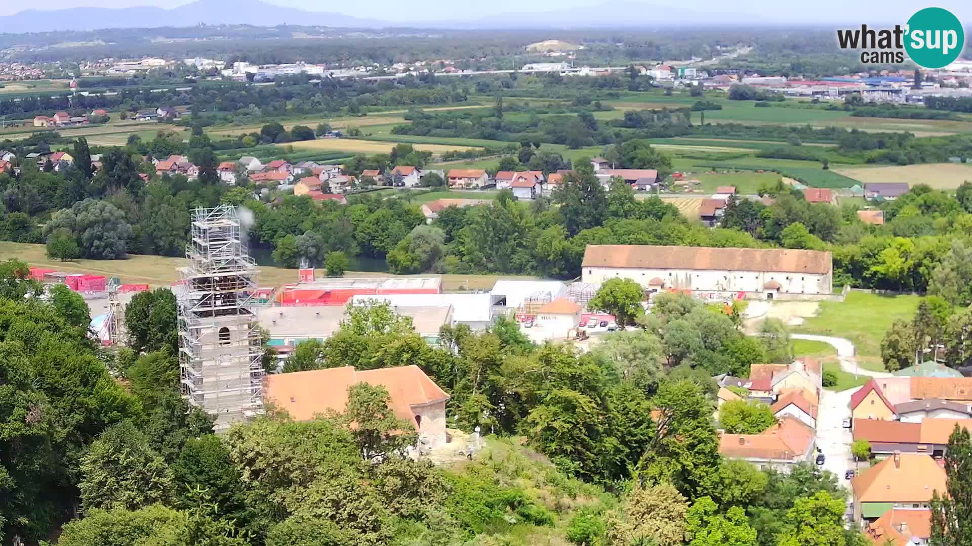 Webcam Castello Dubovac Karlovac – Vista Live sul Castello Storico