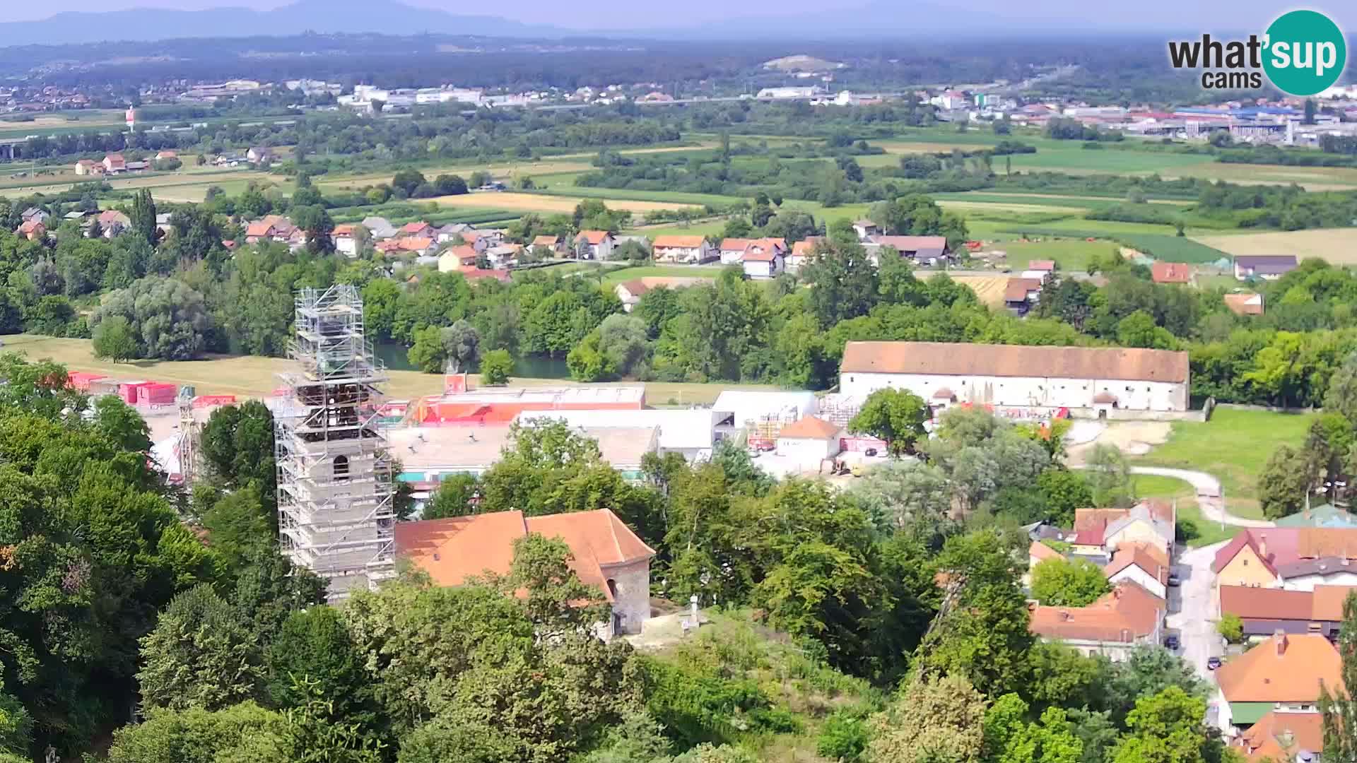 Web kamera Karlovac – Dvorac Dubovac uživo
