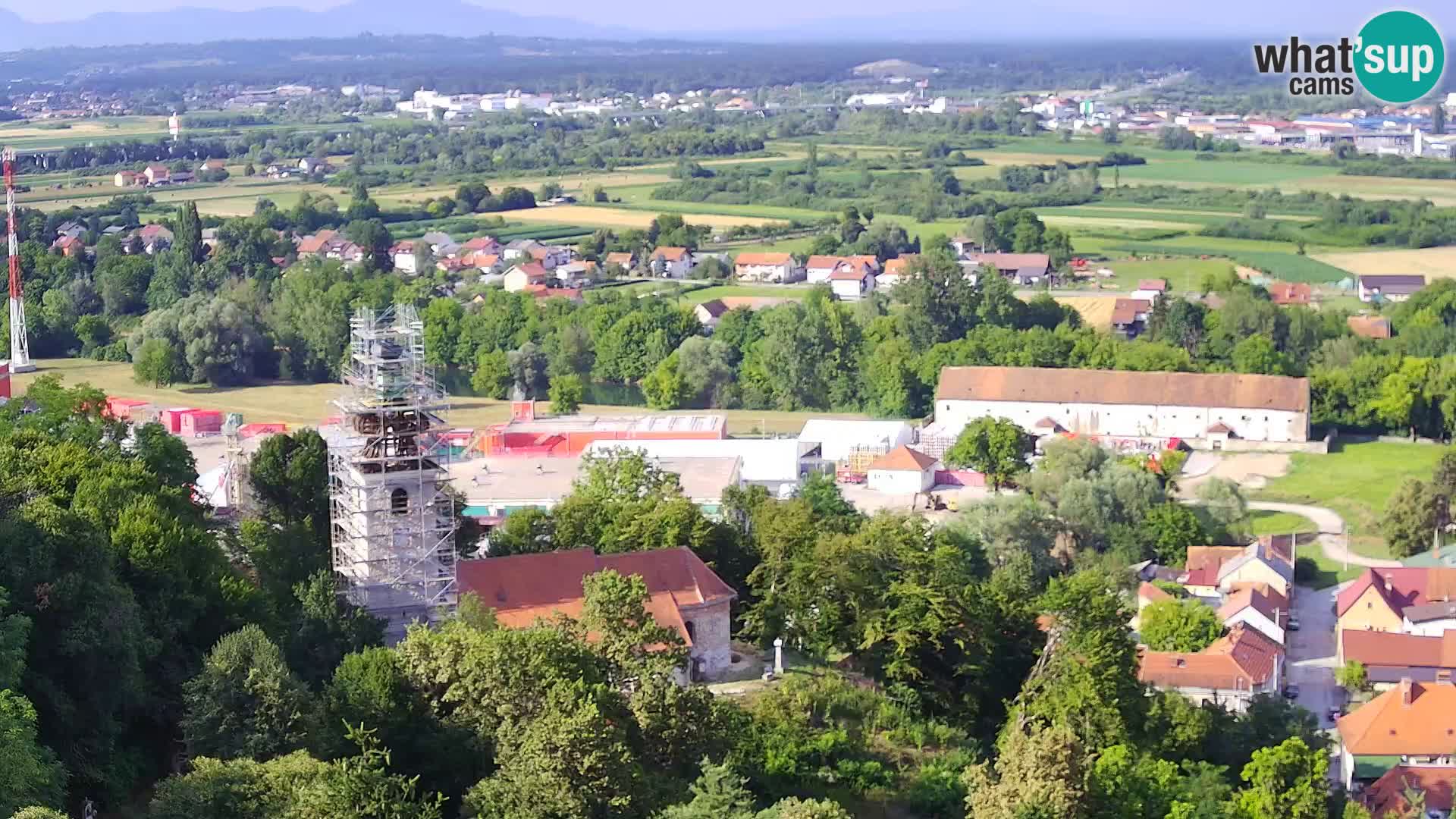 Webcam Karlstadt Burg Dubovac – Liveblick auf das historische Wahrzeichen