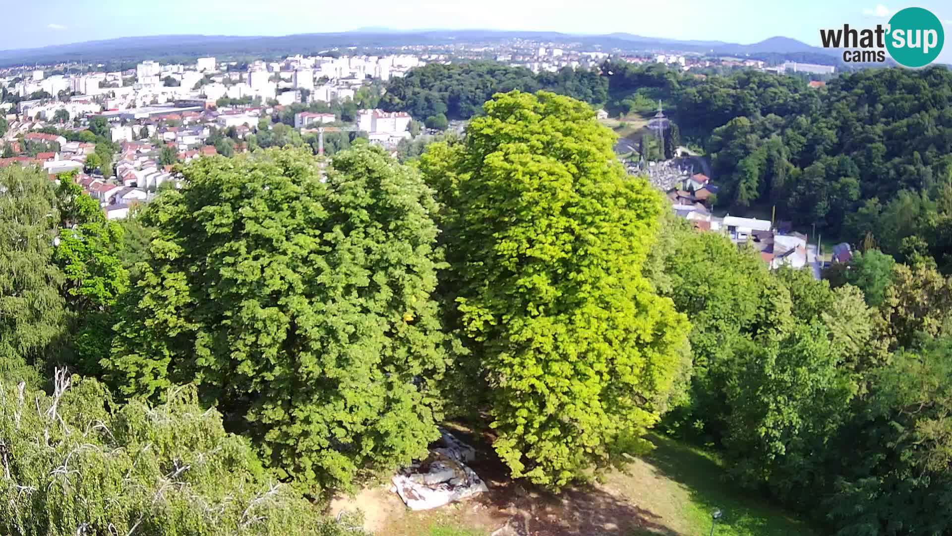 Webcam Karlovac Dubovac Castle – Live View of Karlovac’s Historic Landmark