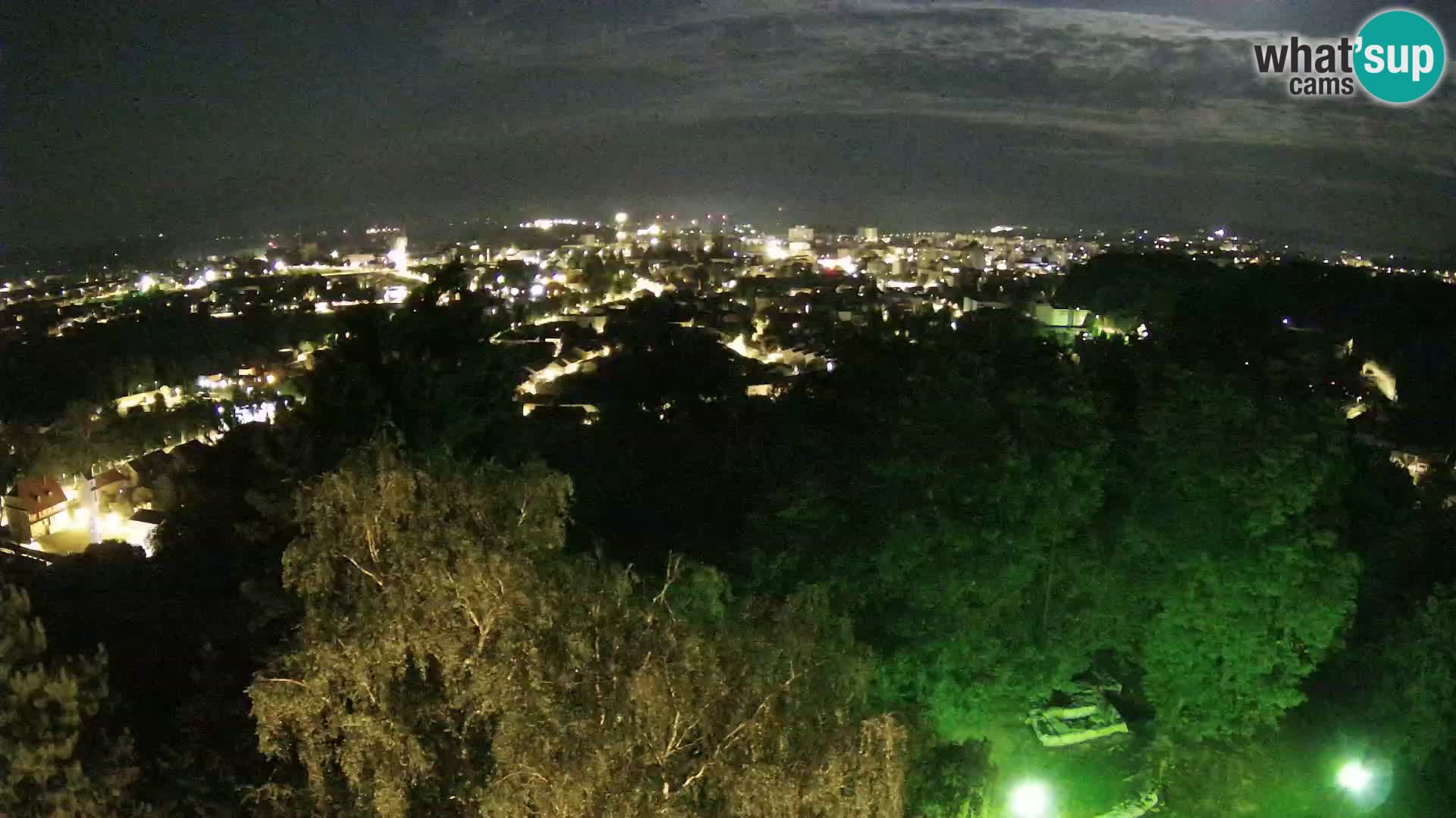 Webcam Karlovac Château Dubovac – Vue en direct de ce monument historique