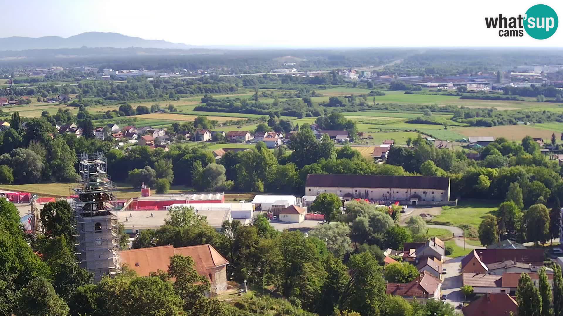 Webcam Karlovac Dubovac Castle – Live View of Karlovac’s Historic Landmark