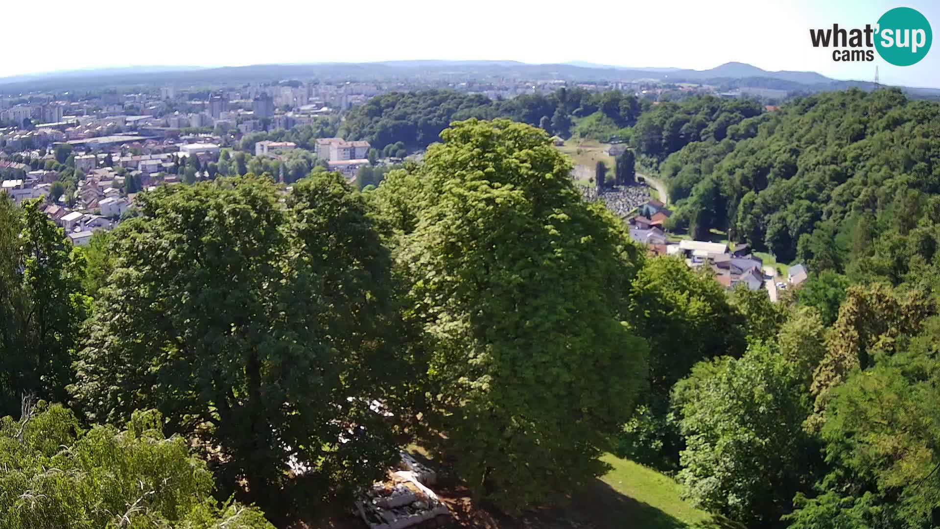 Webcam Karlstadt Burg Dubovac – Liveblick auf das historische Wahrzeichen